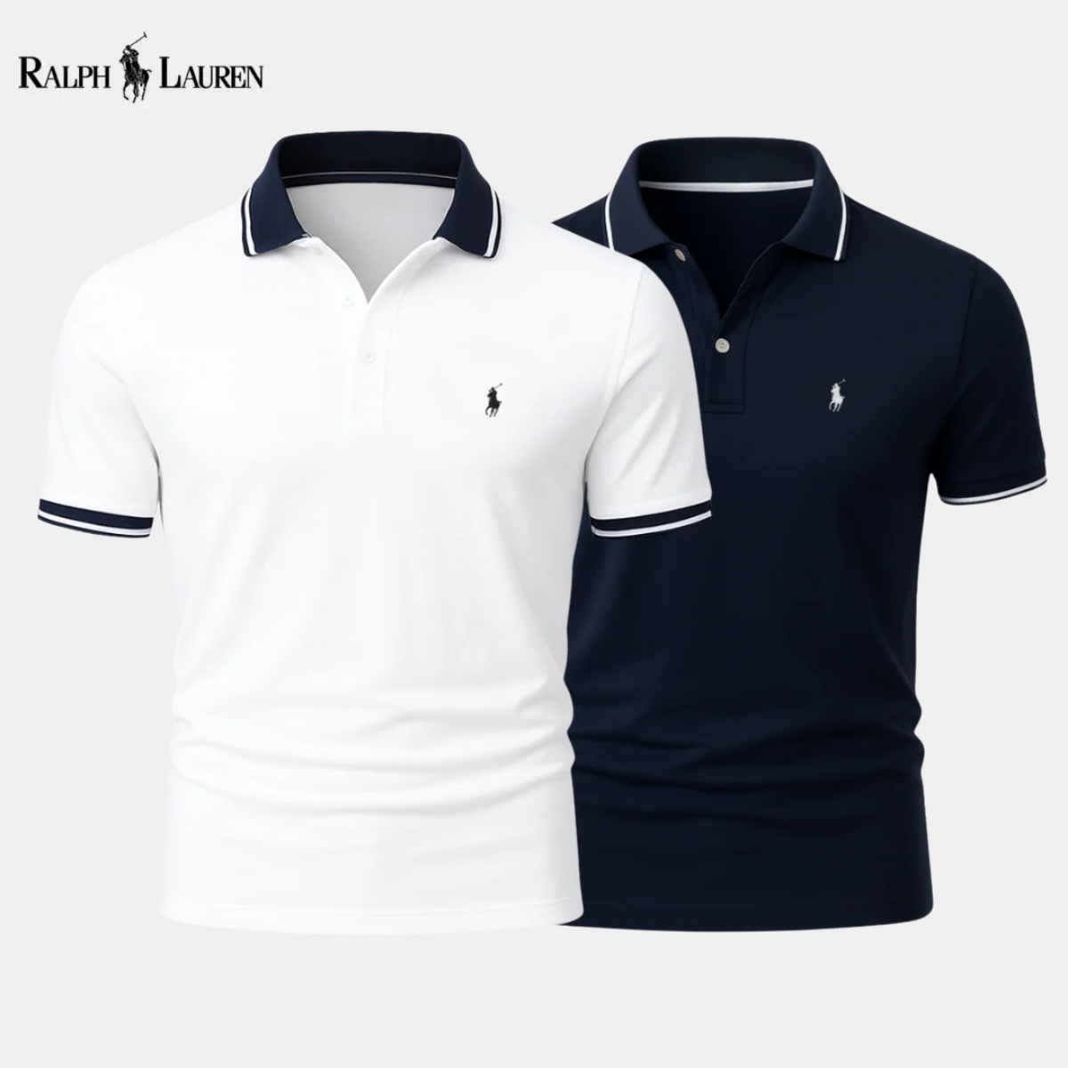 R&L™ Premium Poloshirt – Kjøp 1, Få 1 Gratis + Gratis Klokke