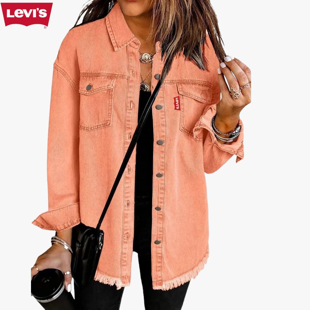 Stefania | Denim Shacket for Dame
