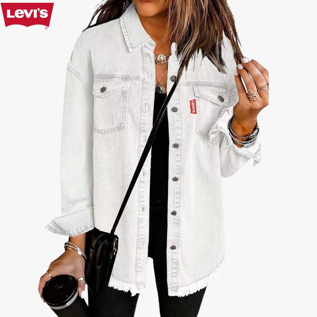 Stefania | Denim Shacket for Dame