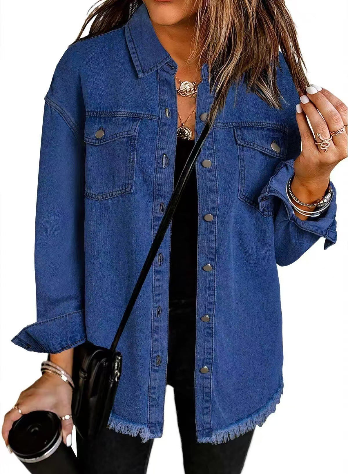 Stefania™ | Tidløs Denimjakke