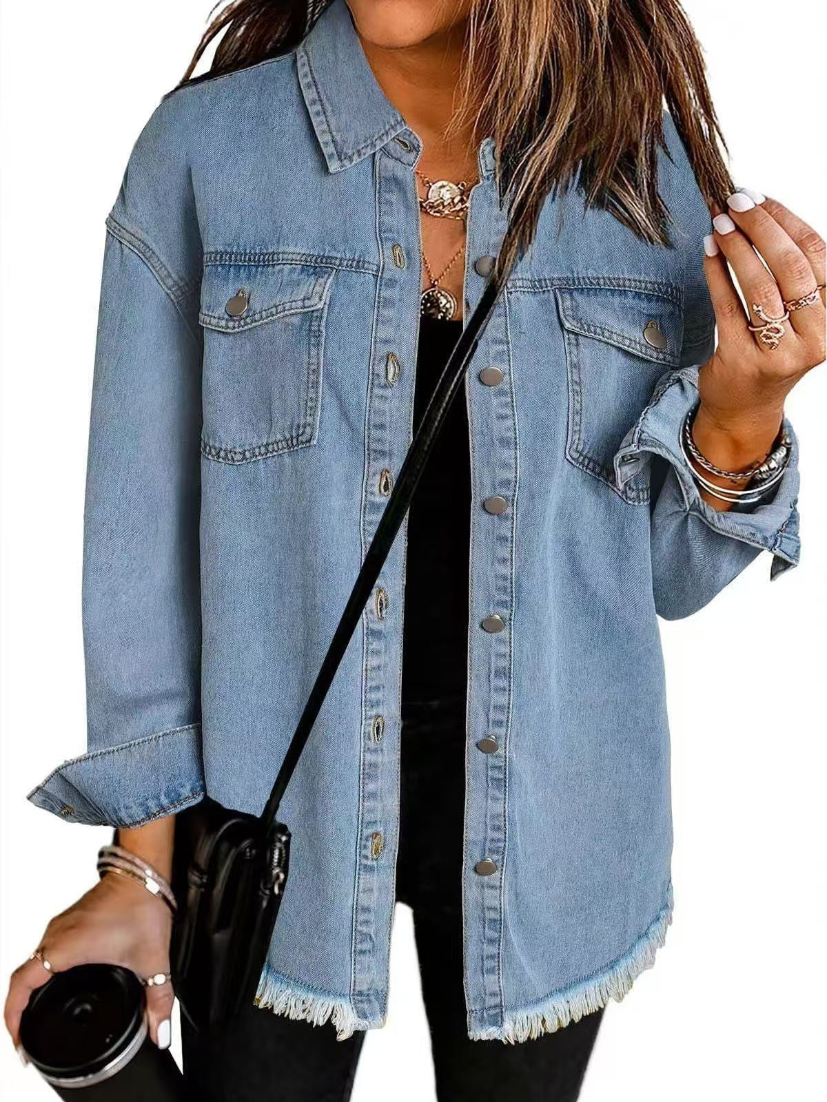 Stefania™ | Tidløs Denimjakke