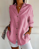 Elegant og romslig bluse med knapper