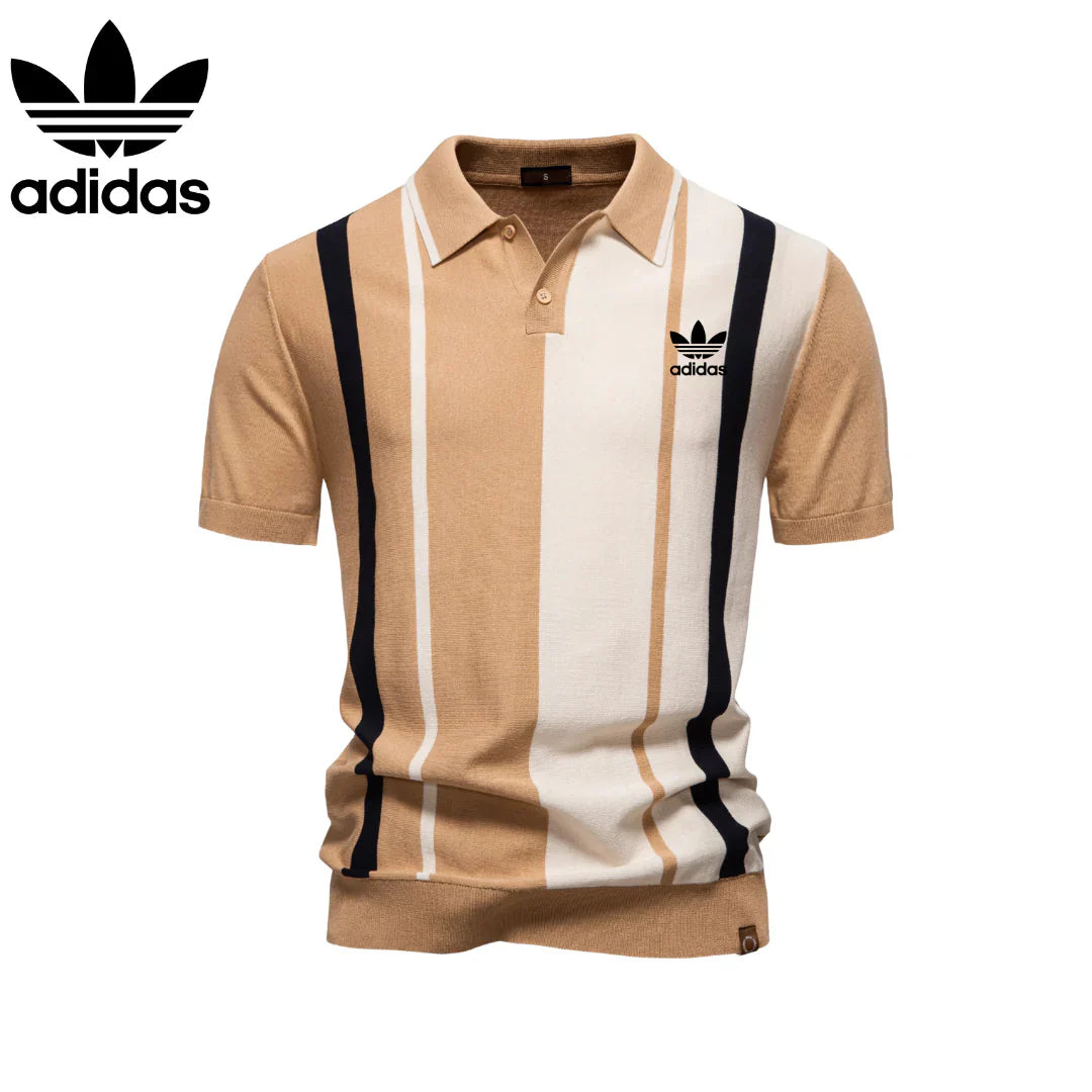 RetroStripe Polo