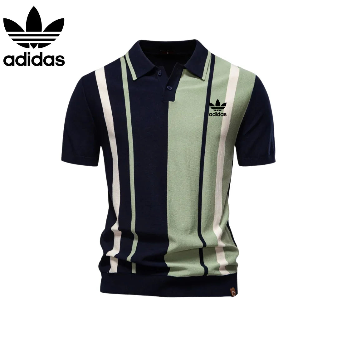 RetroStripe Polo