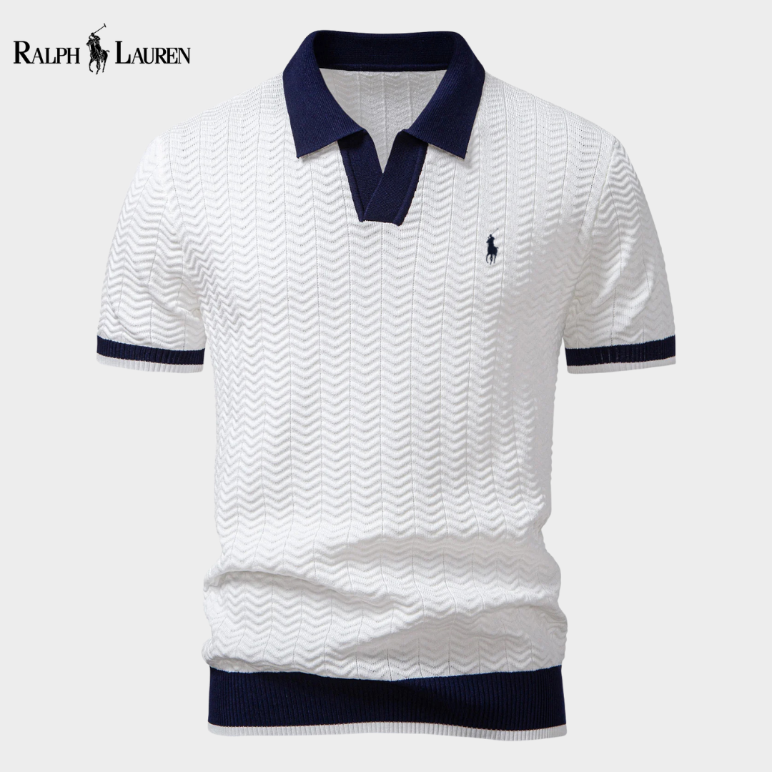 Polo Prestige med kontraster Ralph Lauren™