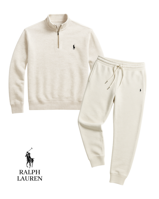 Essentielles Halv-zip & Jogger-set