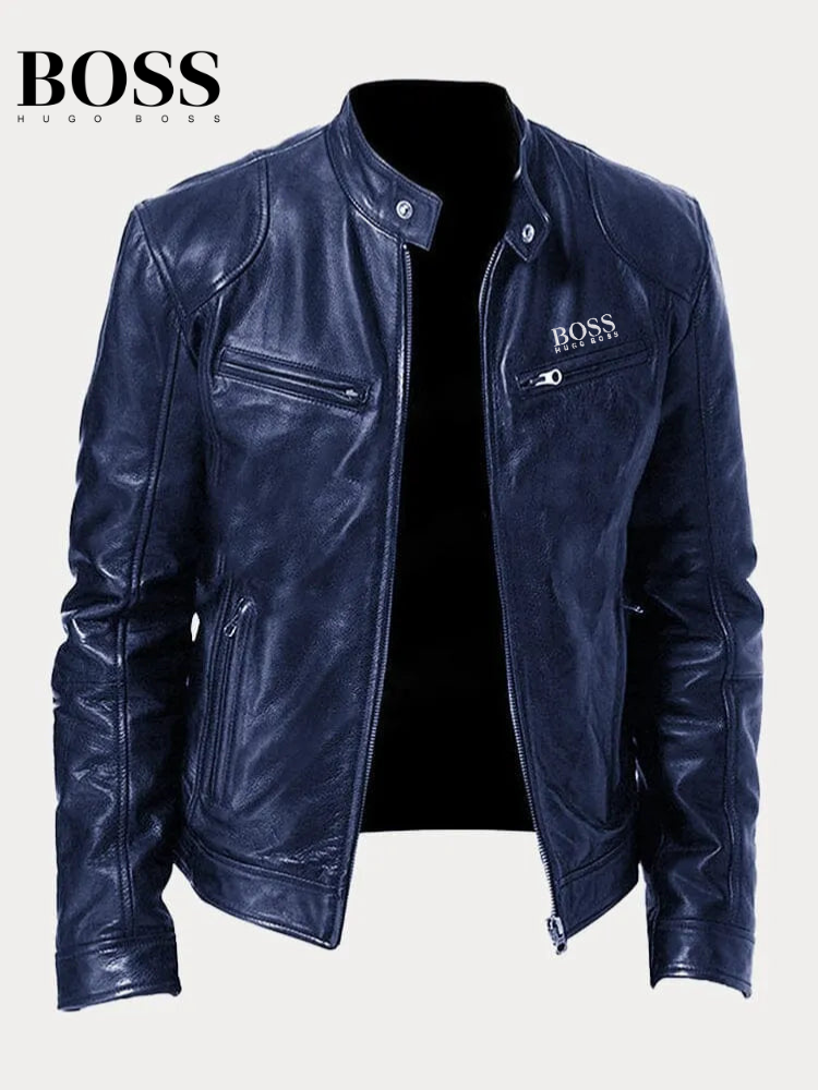BOSS | Casual skinnlignende jakke