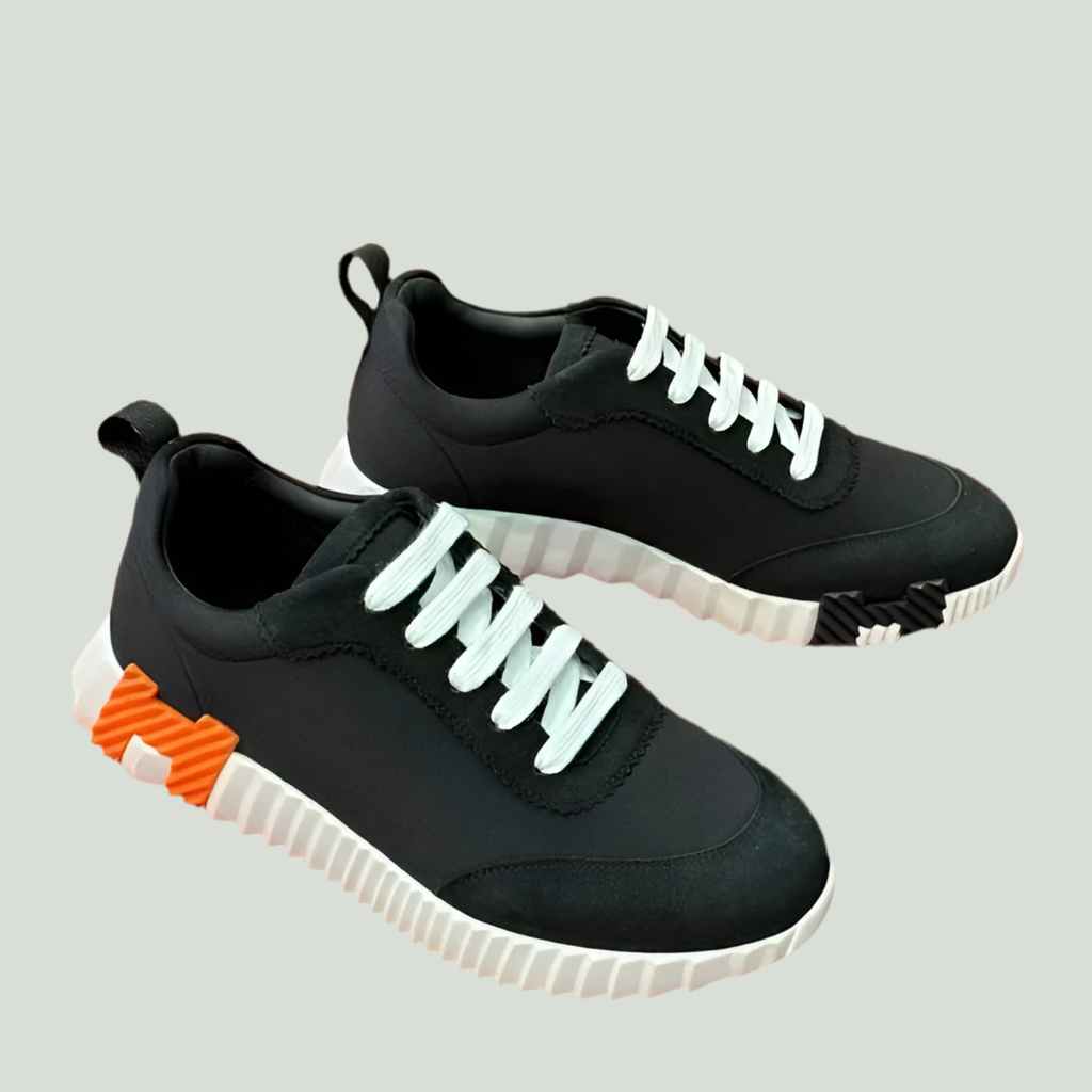 Unisex Sneaker - Svart/Oransje