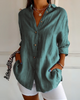 Elegant og romslig bluse med knapper