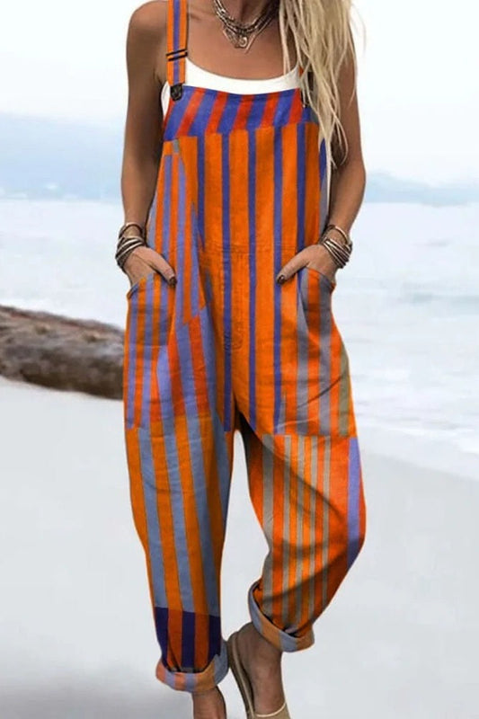 Thea™ – Solnedgangsrytme Jumpsuit