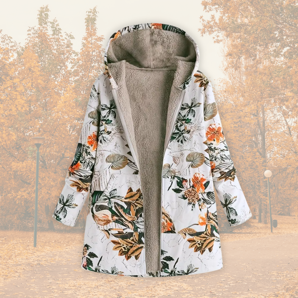 Camellia | Varm jakke med fleecefôr