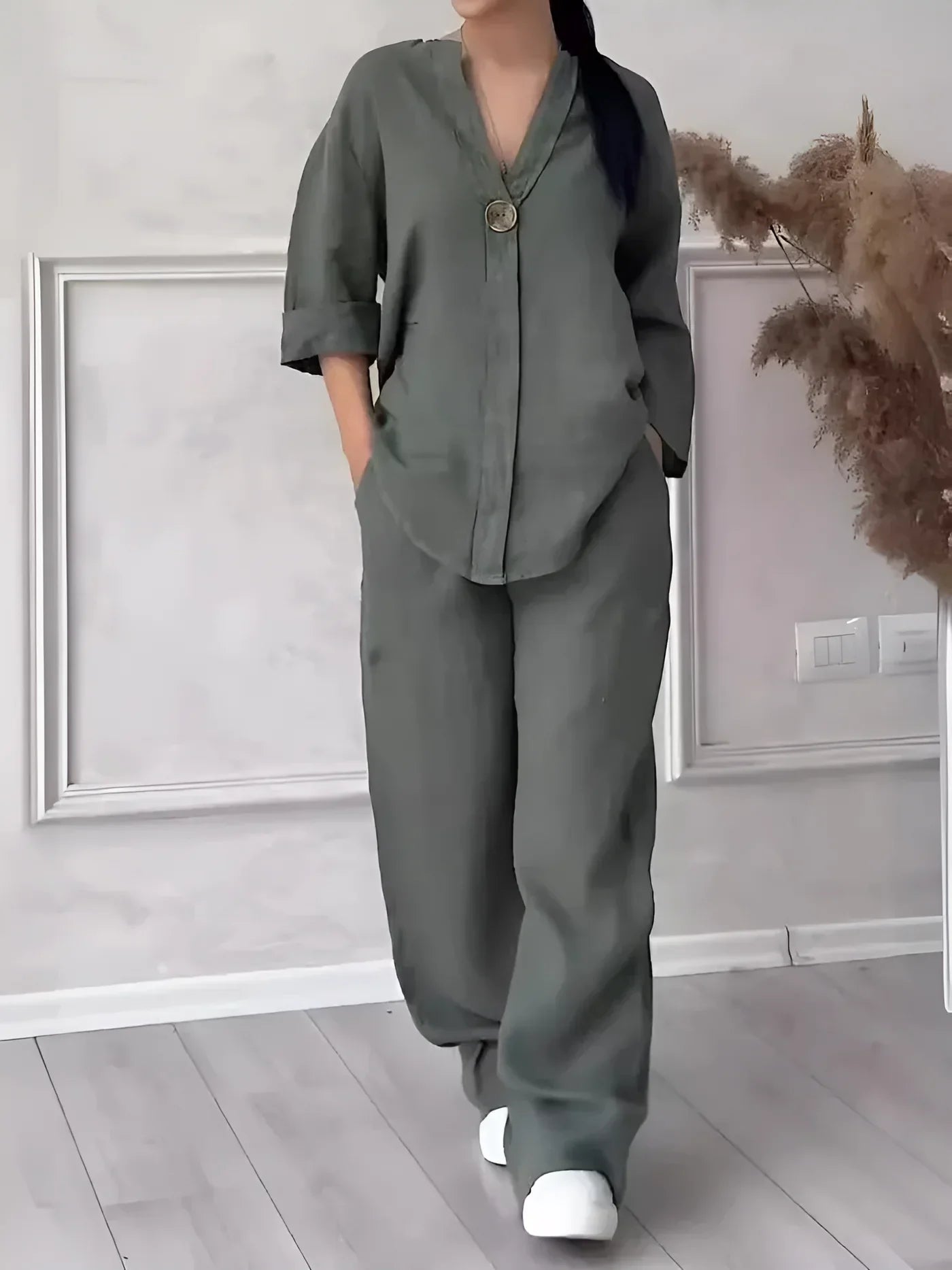Margherita | Casual linne sett